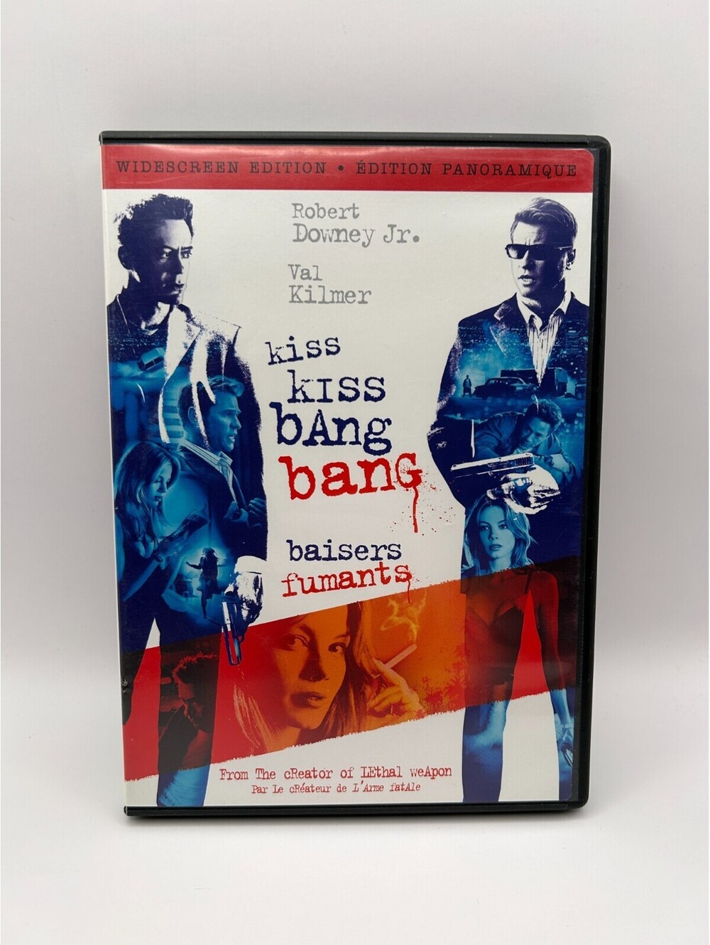 Kiss Kiss Bang Bang Widescreen DVD Robert Downey Jr Val Kilmer Shane Black